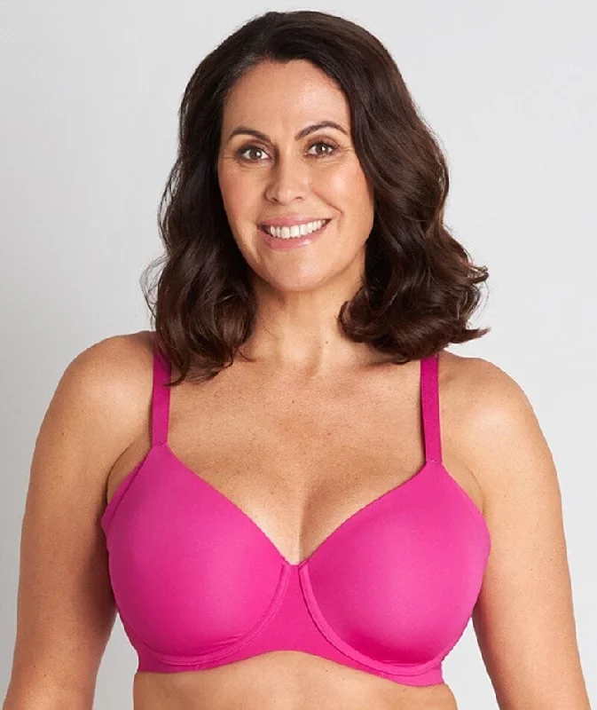 Bendon Comfit Collection Contour Full Coverage Bra - Festival Fuchsia