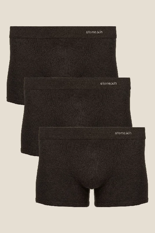 Boxer Brief 3 Pack / Tar