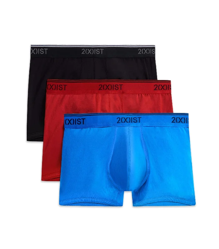 Cotton Stretch No-Show Trunk 3-Pack