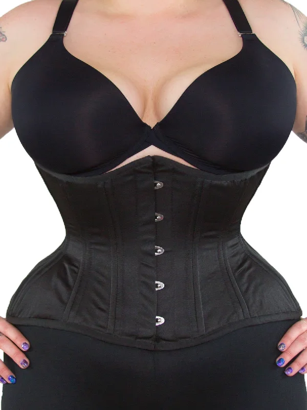 Plus Size Satin Extreme Curve Standard Underbust Corset : CS-479