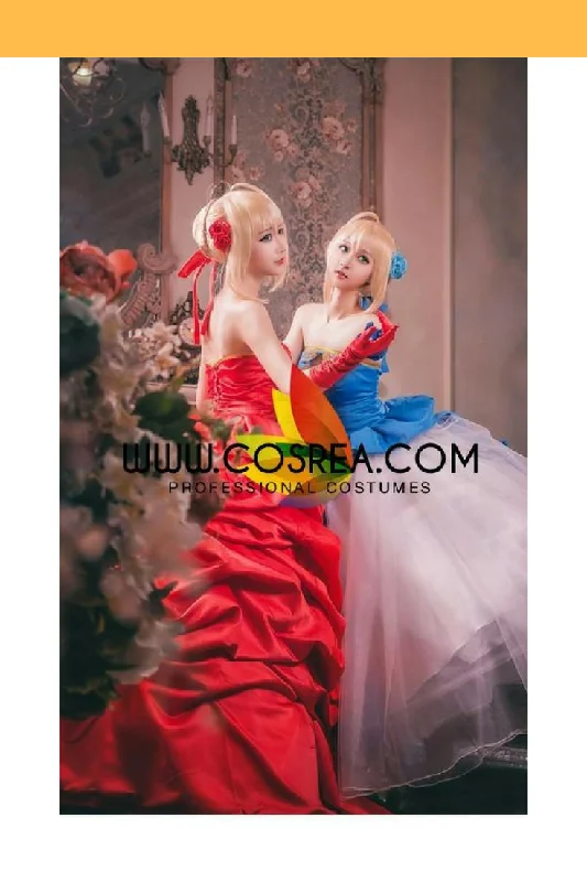 Fate Zero Type Moon Anniversary Saber Cosplay Costume