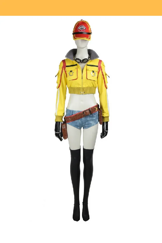 Final Fantasy XV FF15 Cindy Aurum Option A Cosplay Costume