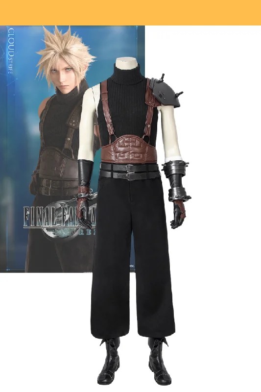 Final Fantasy VII FF7 Remake Remake Cloud Strife Complete Cosplay Costume