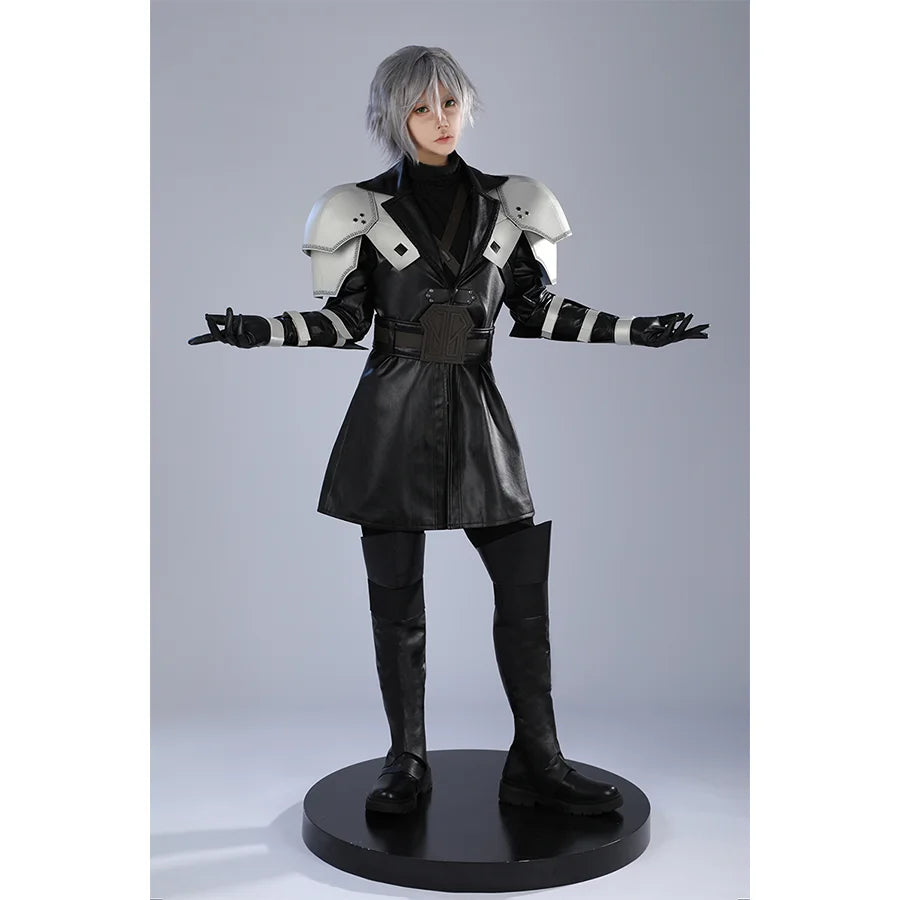 FINAL FANTASY VII EVER CRISIS Sephiroth Cosplay Costume C08991