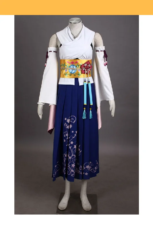 Final Fantasy X FF10 Yuna Complete Cosplay Costume