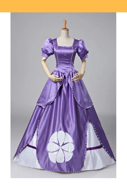 First Princess Sofia Classic Satin Cosplay Costume