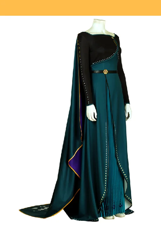 Frozen 2 Queen Anna Printed Cosplay Costume