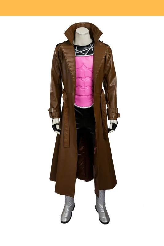 Gambit PU Leather Cosplay Costume