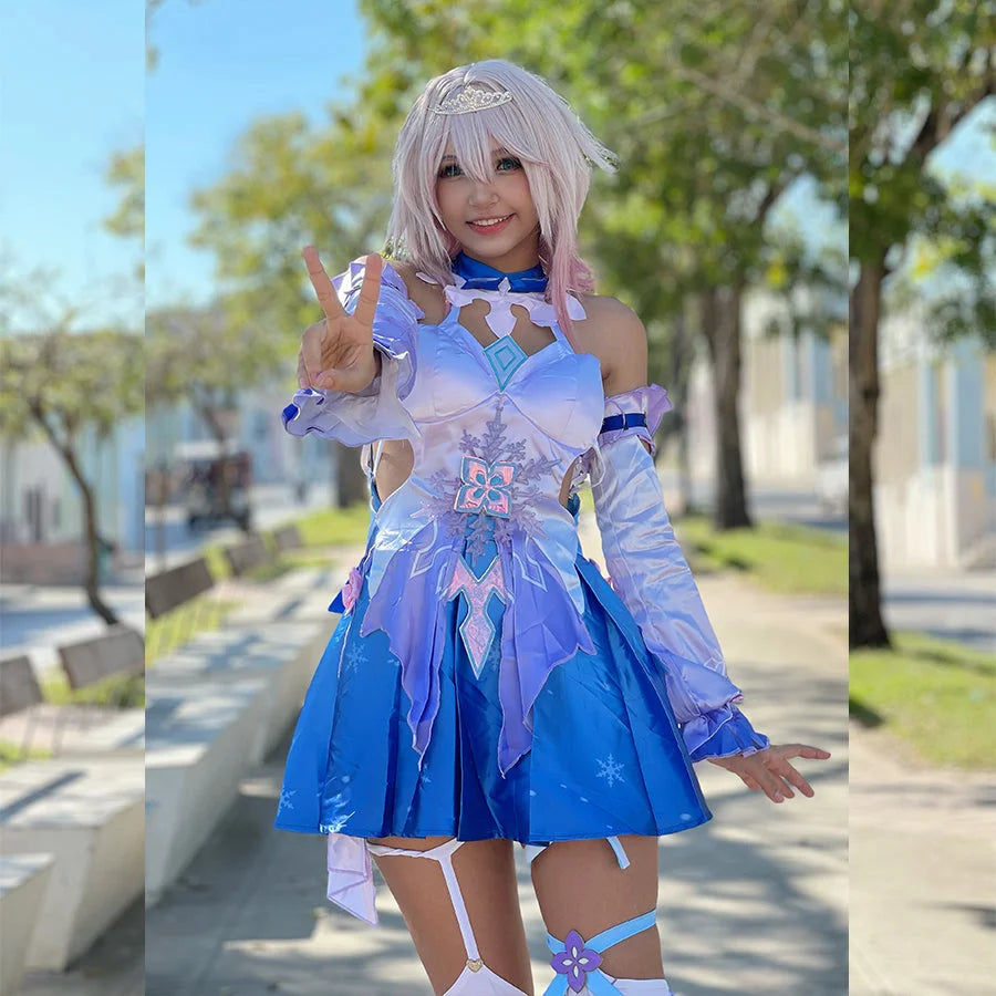 Honkai: Star Rail March 7th Cosplay Costume C08655  A