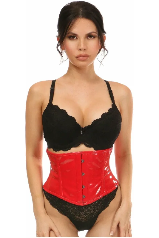 Lavish Red Patent Mini Cincher