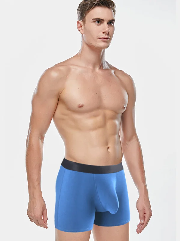 Men's Separate Big Pouch Long Boxer Briefs