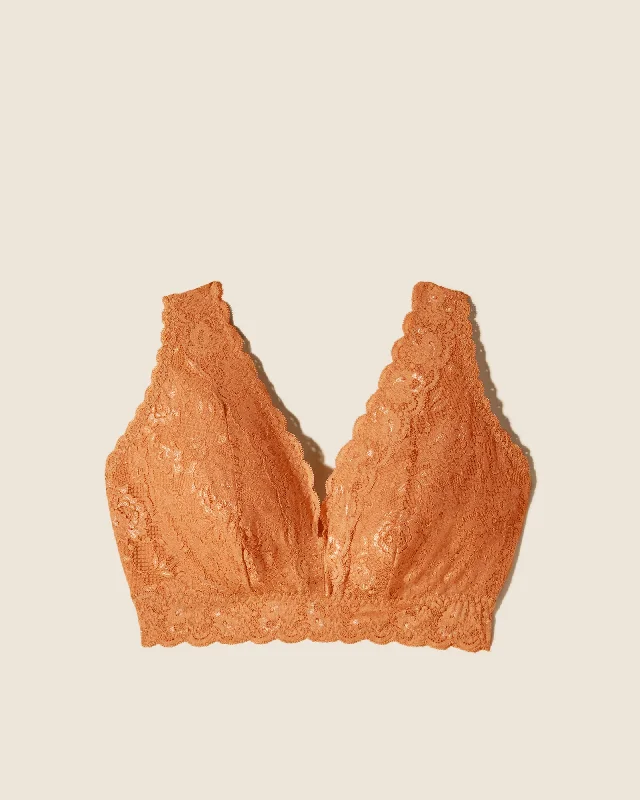 Ultra Curvy Longline-Bralette Plungie