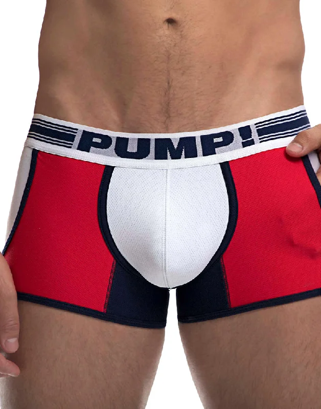 PUMP Academy Jogger Low Rise Red/White/Navy Trunk 11073