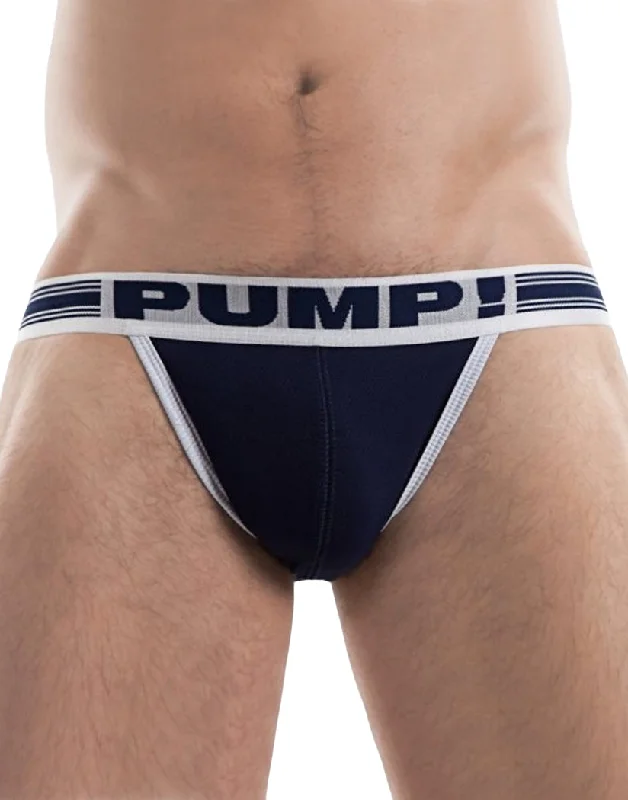 PUMP! Men's Free Fit Low Rise Jock Navy 15034