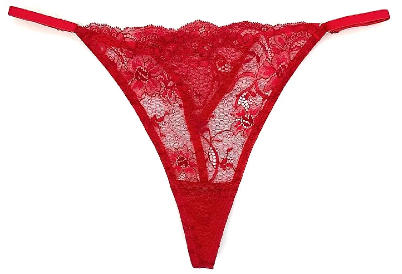 Samantha Chang All Lace Amour String W/ Adjustable Side