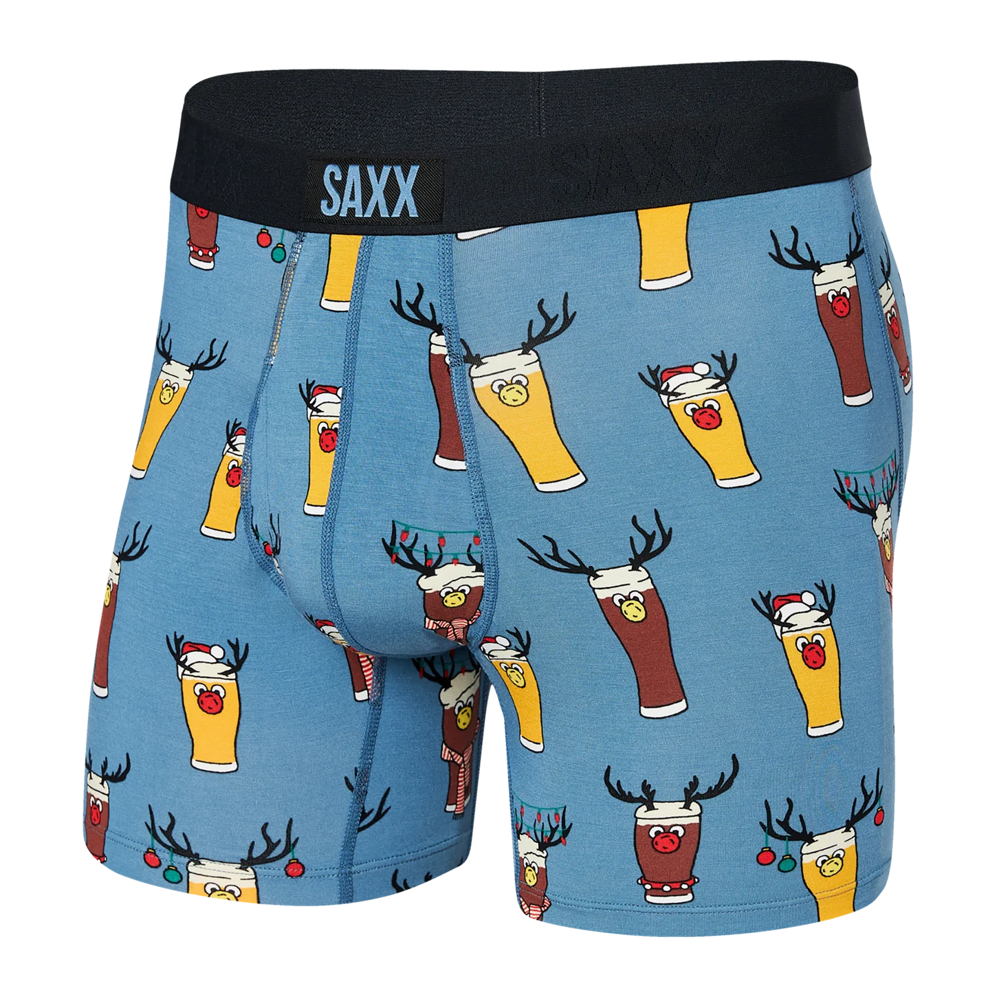 SAXX Ultra Super Soft Boxer Brief - Brewdolph Slate - SXBB30F BWS