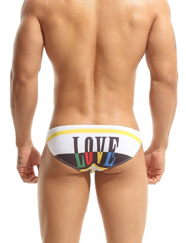 Super Low Rise Bikini Briefs "LOVE" 10109