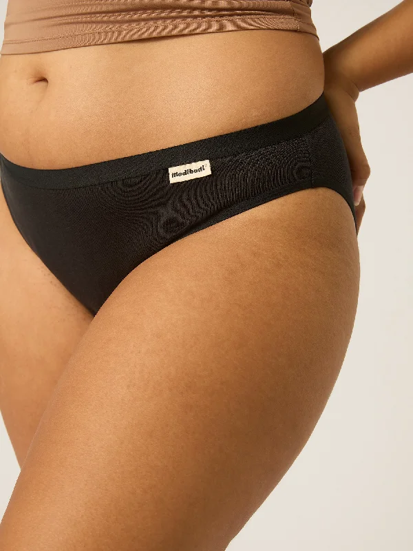 Biodegradable Bikini Moderate-Heavy Black