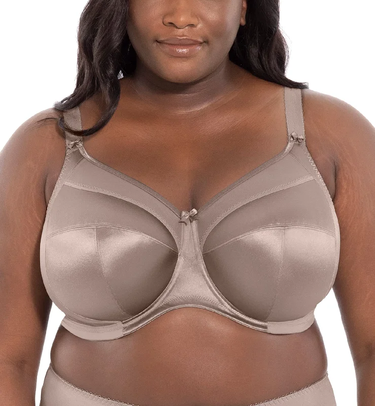 Goddess Keira Support Underwire Bra (6090) - Pebble