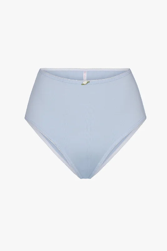 HIGH RISE UNDERWEAR IN BABY BLUE