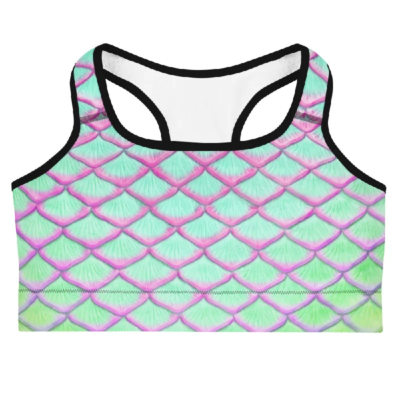 Parrotfish Paradise Sports Bra