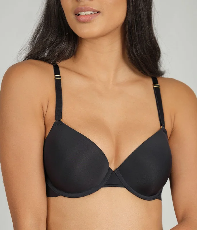 The T-Shirt Bra: Jet Black